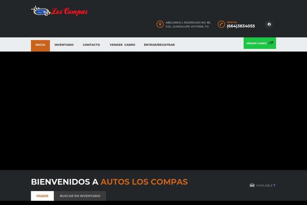 Site using Motors-wpbakery-widgets plugin