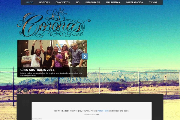 Music theme site design template sample