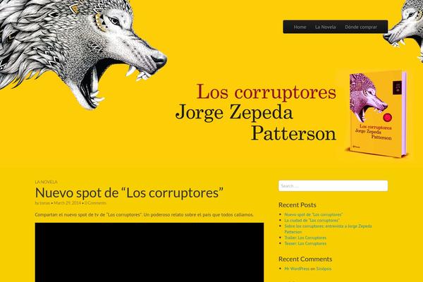 loscorruptores.com site used Tonic
