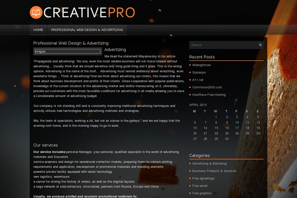 loscuadernosdejulia.com site used Creativepro