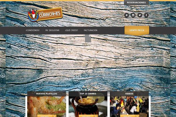 Bistro theme site design template sample