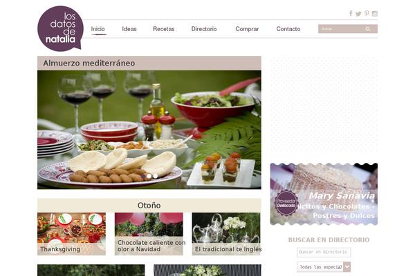 Roots theme site design template sample