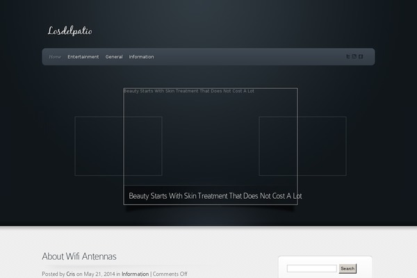 Envisioned theme site design template sample