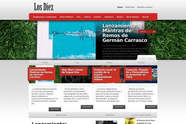 TheSource theme site design template sample