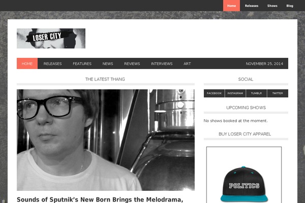 Metro Pro theme site design template sample