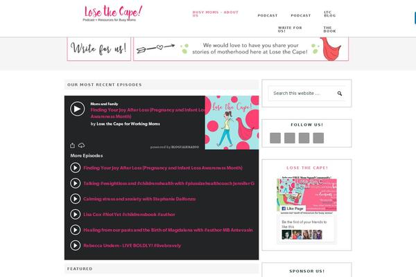 Site using Genesis Responsive Slider plugin