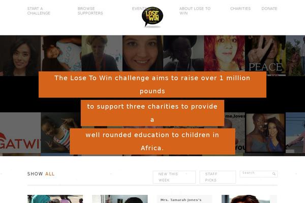 Fundify theme site design template sample
