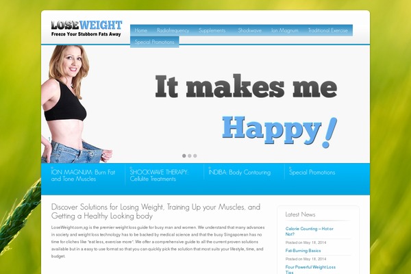 Ecobiz theme site design template sample