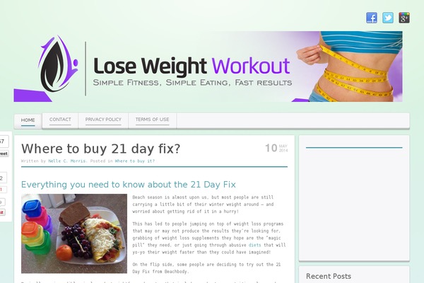 Balance theme site design template sample