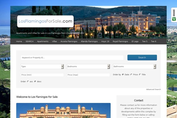 losflamingosforsale.com site used Wpcasa
