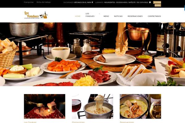 Chicagorestaurant theme site design template sample