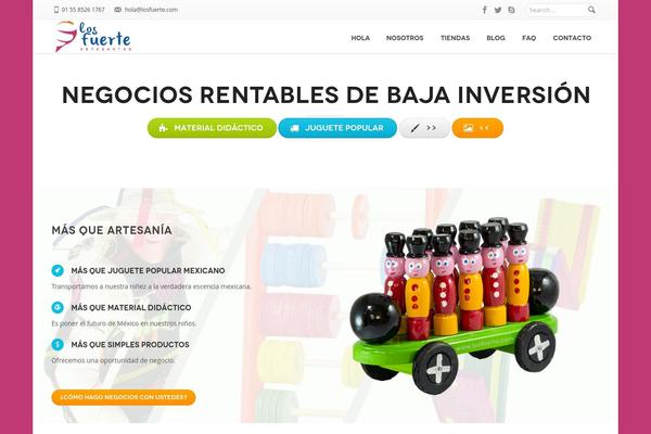 Savia theme site design template sample