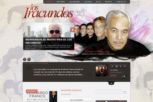 Music theme site design template sample