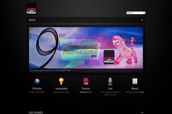 Locus theme site design template sample