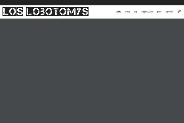 Decibel theme site design template sample