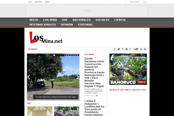 Max Mag theme site design template sample