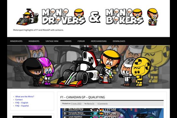 Dynamic News theme site design template sample