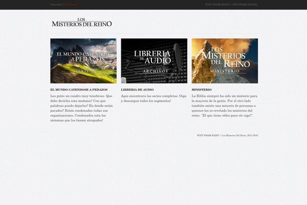 Reaction theme site design template sample
