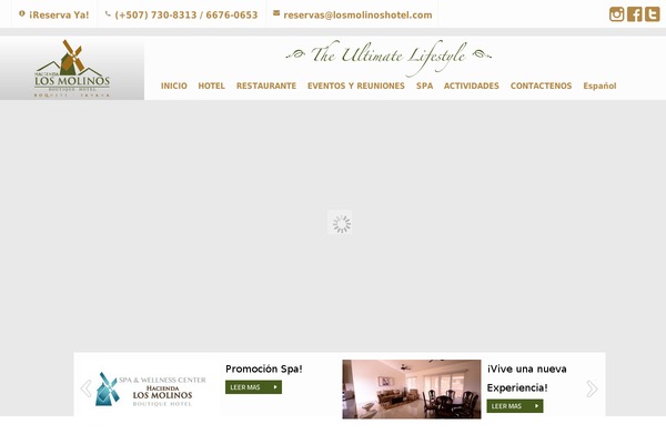 Site using Lightbox CSS3 plugin