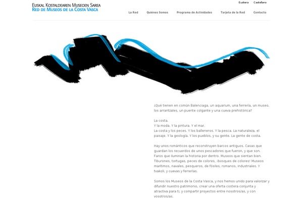 Immersion theme site design template sample