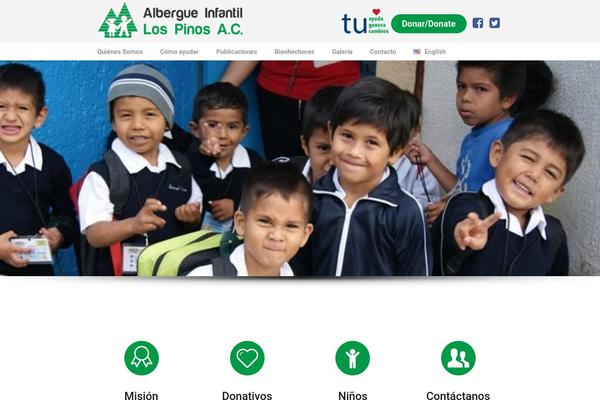 Welfare theme site design template sample