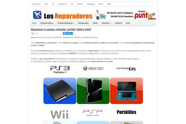 Simpletech theme site design template sample