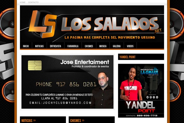 avenue theme site design template sample