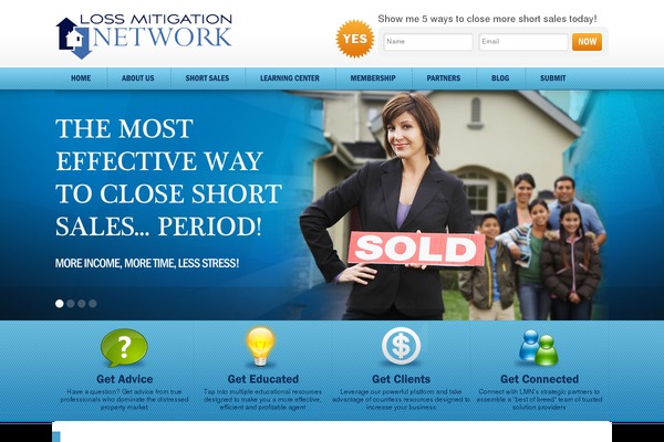 Agentpress Two theme site design template sample