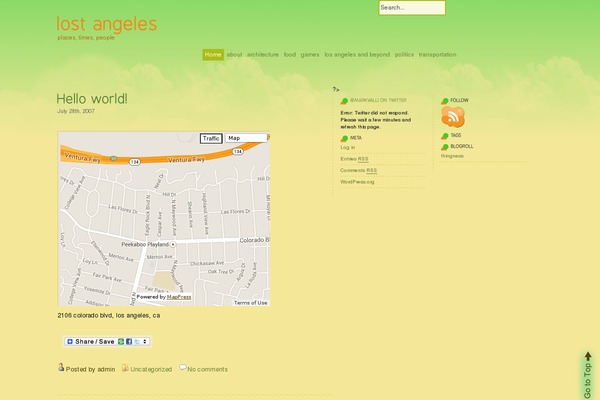 lost-angeles.net site used Deerawan - Cloudy
