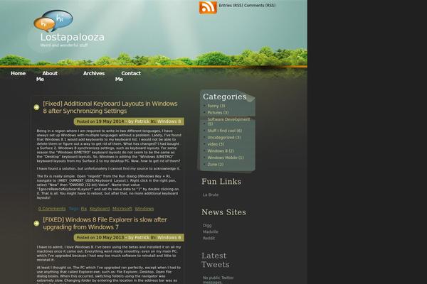 lostapalooza.com site used Darkforest