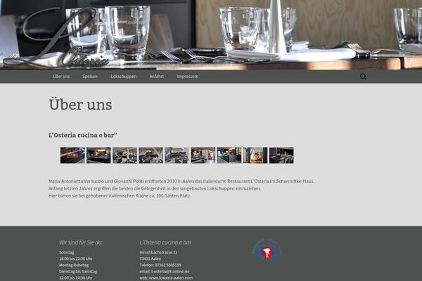losteria-aalen.com site used Twentyseventeenchild