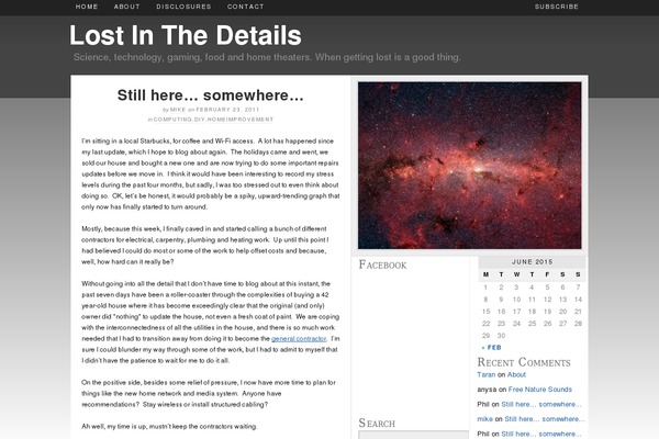 Thesis 1.7 theme site design template sample