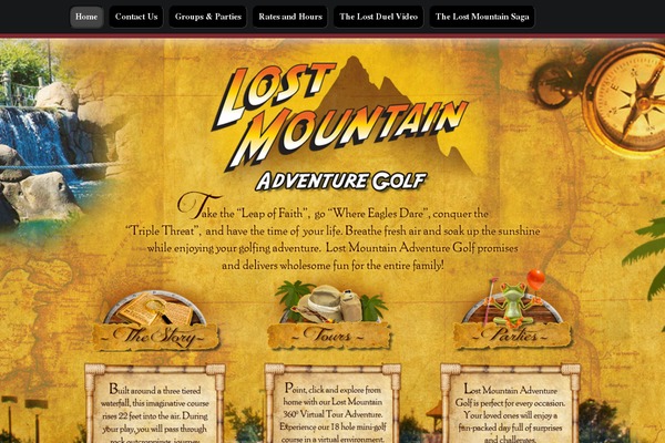 Jupiter theme site design template sample