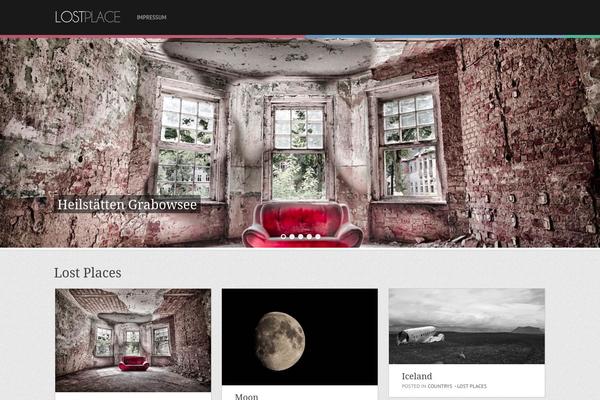 Derailed theme site design template sample