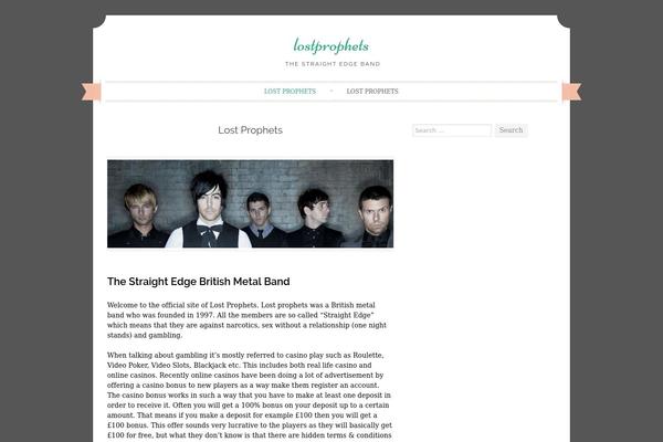 Sugar and Spice theme site design template sample