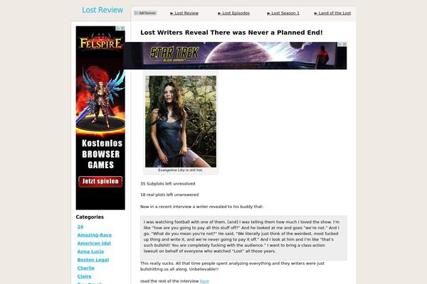 Ctr Theme theme site design template sample