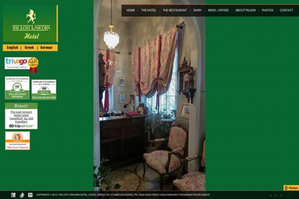 Photographer theme site design template sample