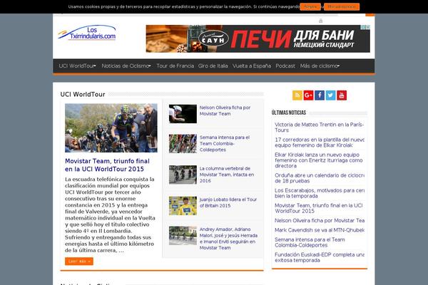 Sahifa theme site design template sample