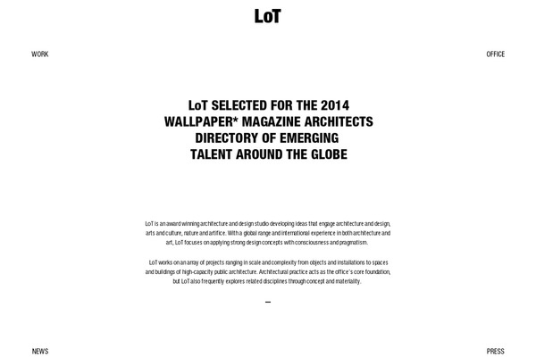 lot-arch.com site used Lot