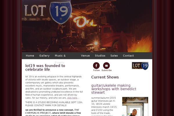 lot19art.com site used Lot19