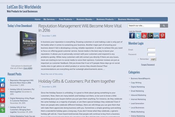 FlexSqueeze 2 theme site design template sample