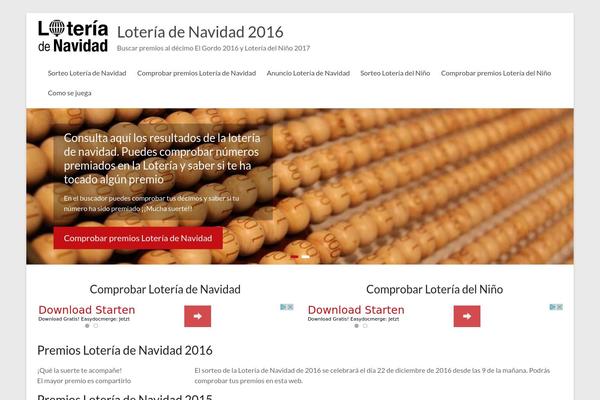 Spacious theme site design template sample