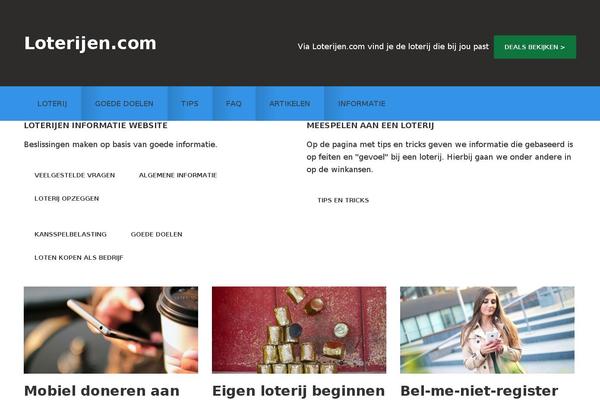 Site using Awesome Shortcodes For Genesis plugin