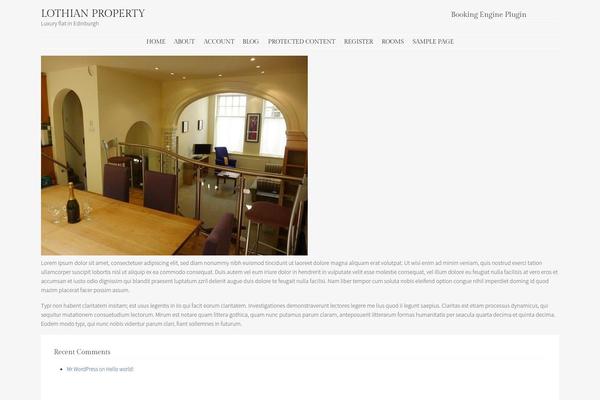 Stay-wpcom theme site design template sample