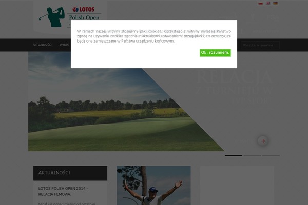 Site using Cookie-warning plugin