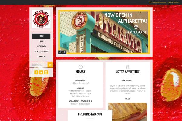 LemonChili theme site design template sample