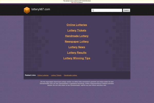Jono theme site design template sample