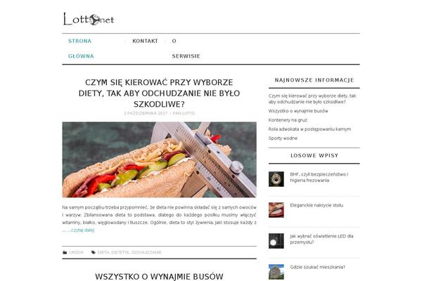 Site using Vi Random Post Widget plugin