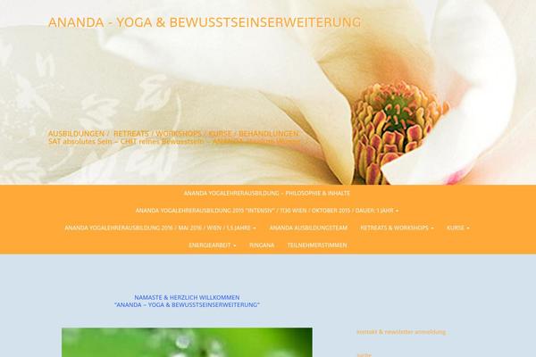 WP Simple theme site design template sample