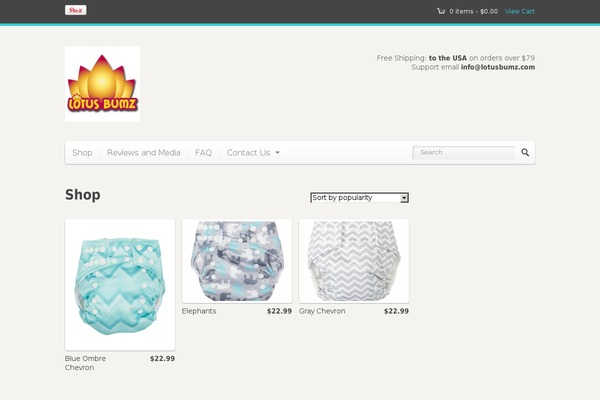 Lotus theme site design template sample